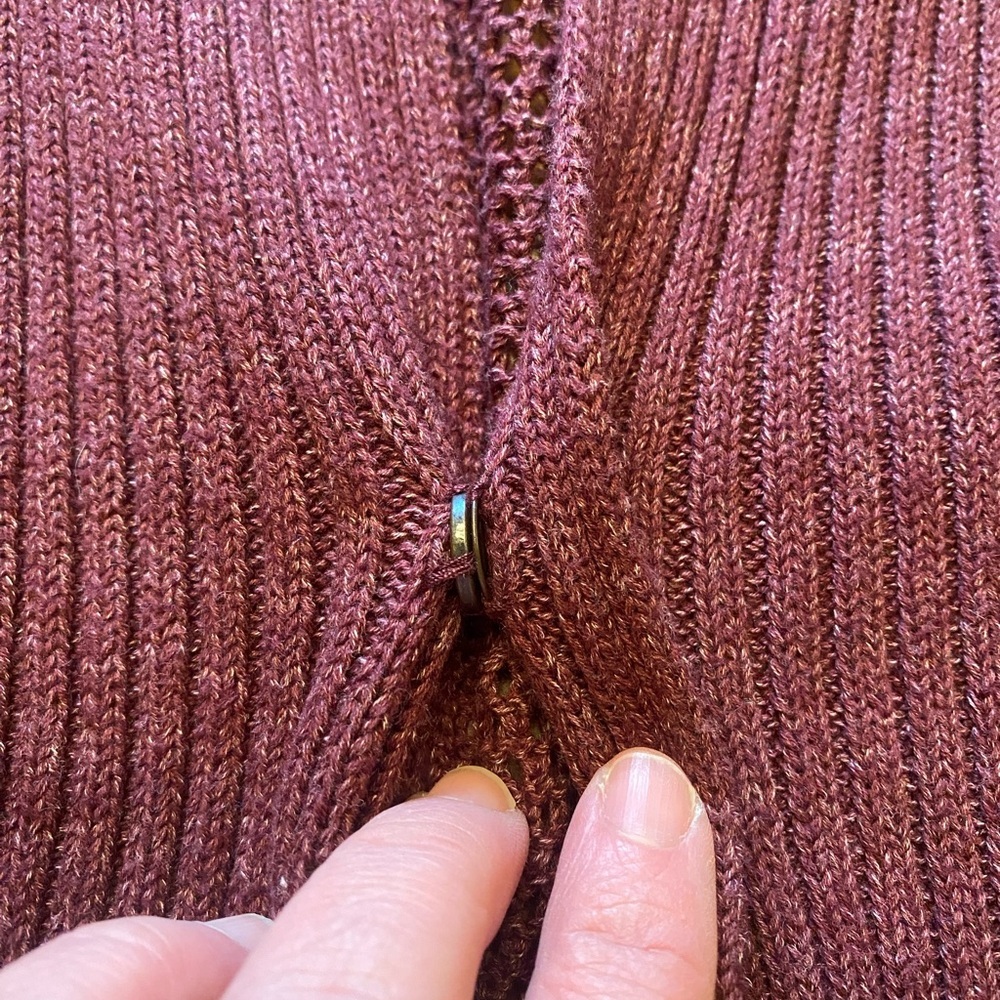 Prana Women's Open-Front Knit Cardigan Organic Cotton - Picture 9 of 12
